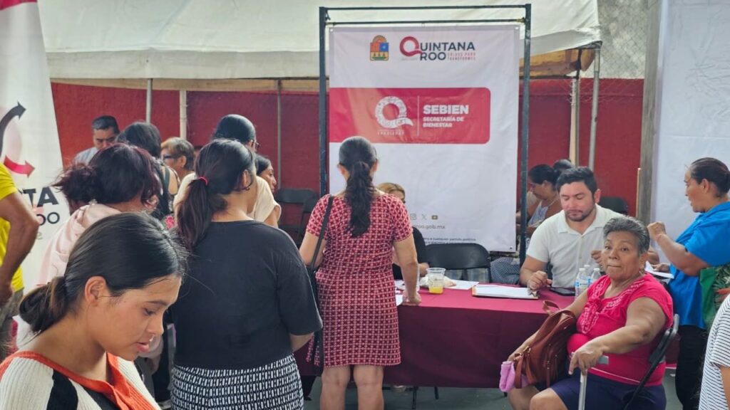 Caravanas del Bienestar Quintana Roo aceleran atención
