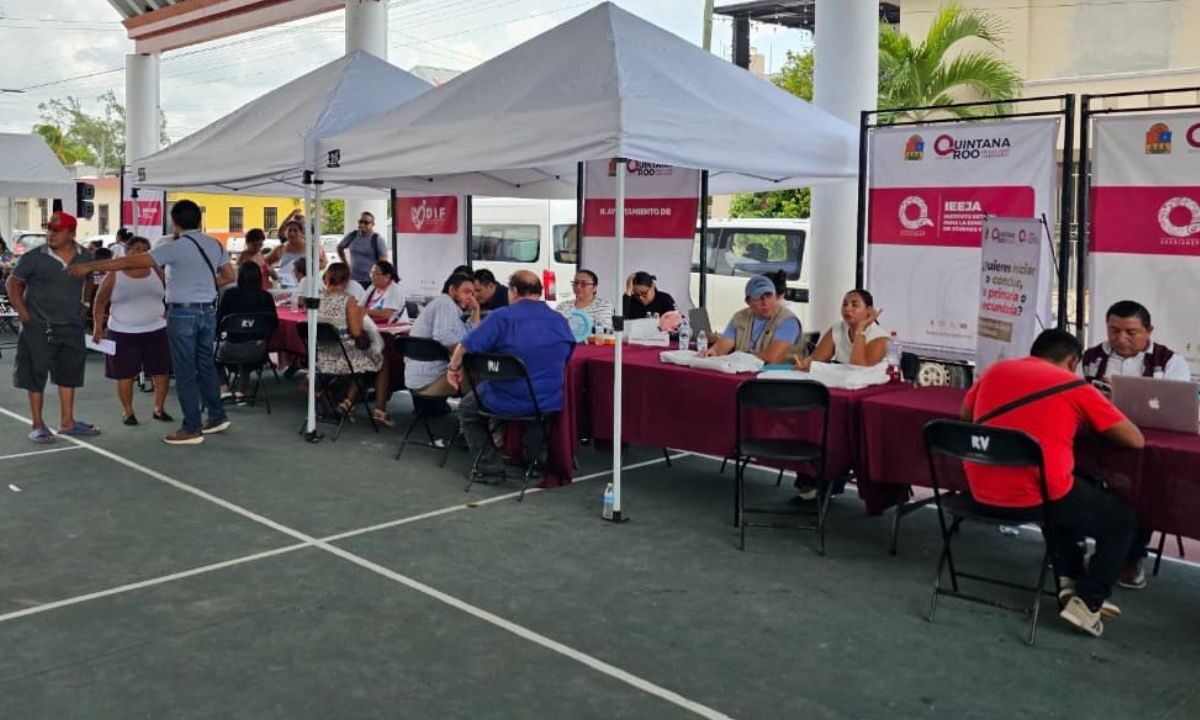Caravanas del Bienestar Quintana Roo aceleran atención