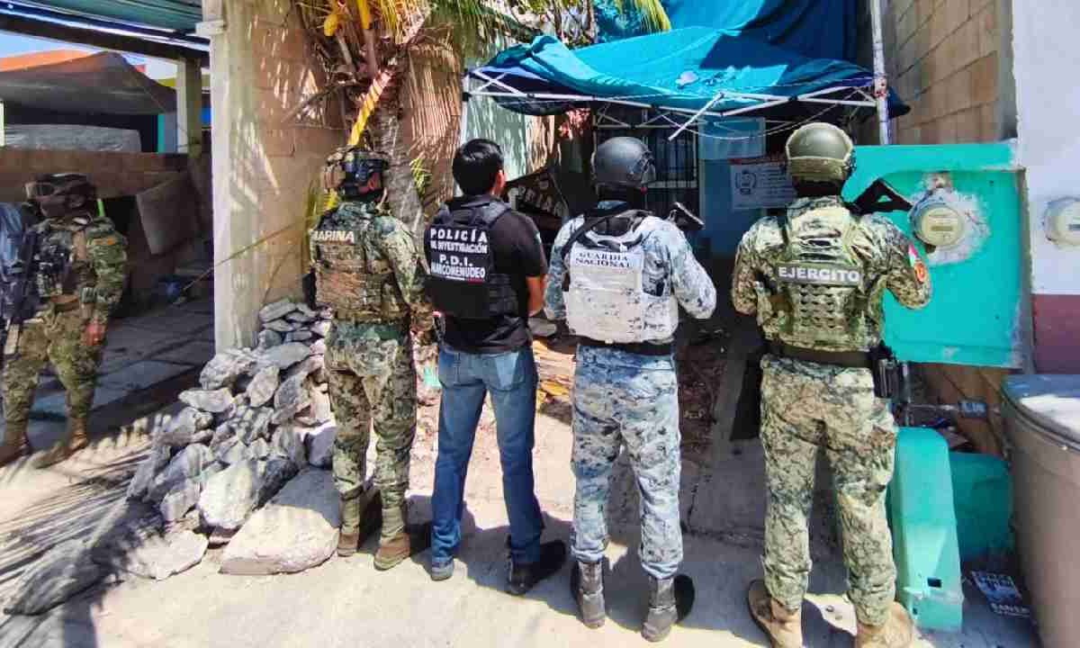 Cateos en Cancún dejan dos detenidos.