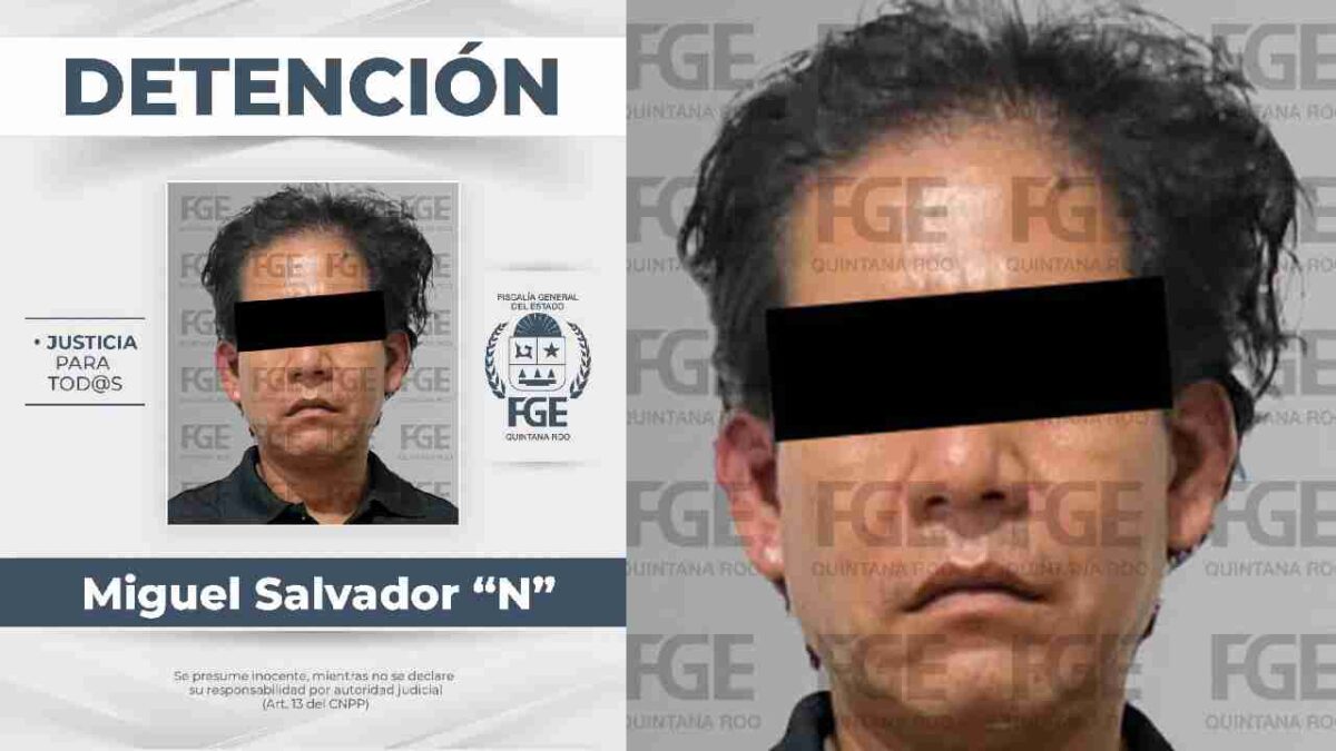 Capturan a presunto homicida.