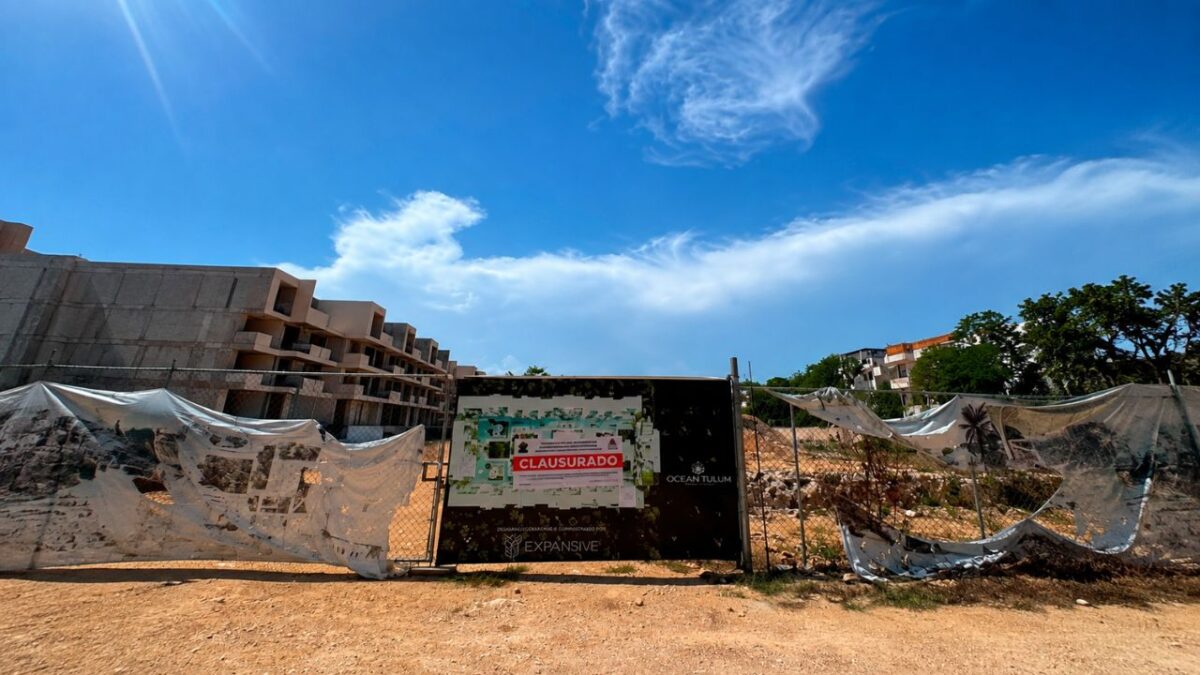 Desarrollos inmobiliarios clausurados en Quintana Roo: Sedetus
