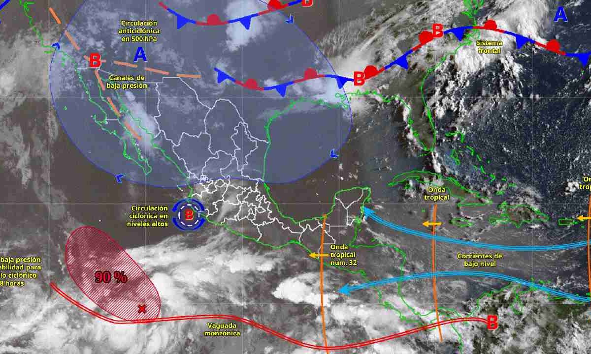 Prevén día caluroso.