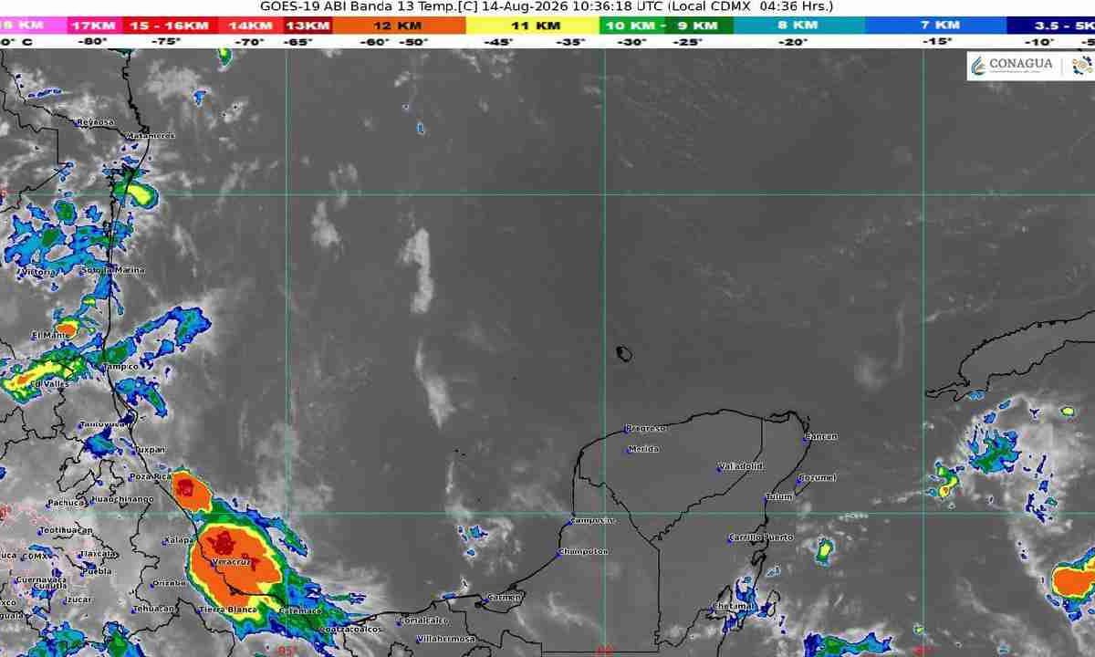Prevén día caluroso.