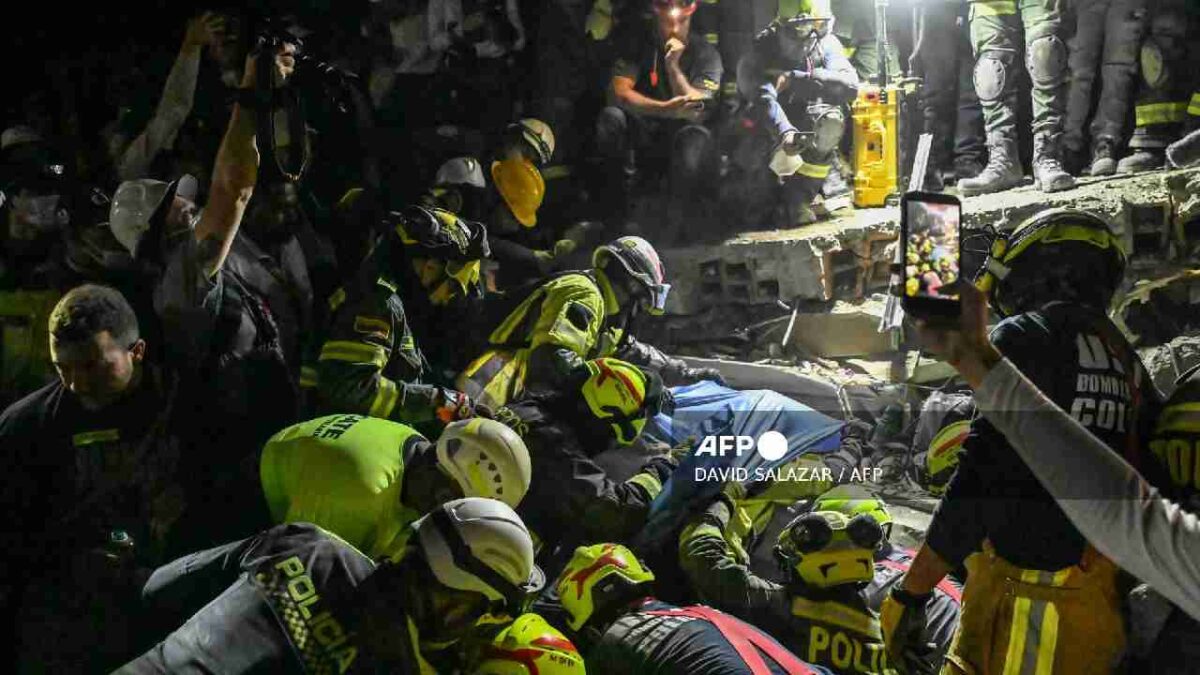 Sigue la tragedia en Colombia.