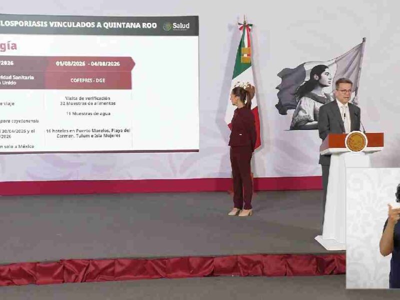 Confirma Cofepris inspección en 16 hoteles de Quintana Roo por casos de “diarrea explosiva” en turistas (video)