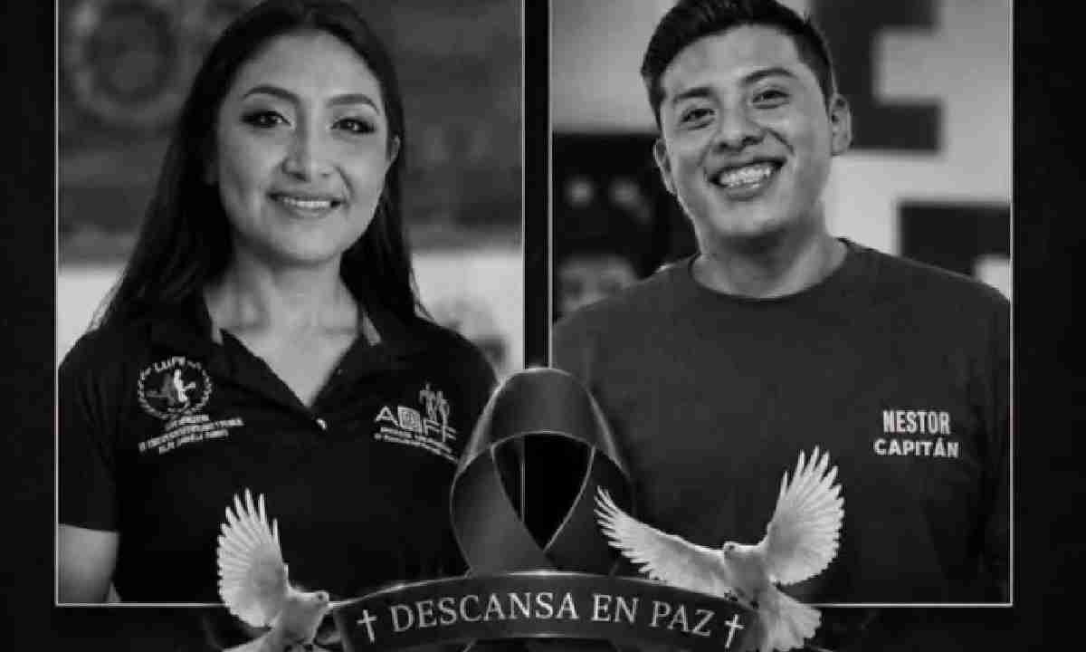 Pareja viajaba con familiares.