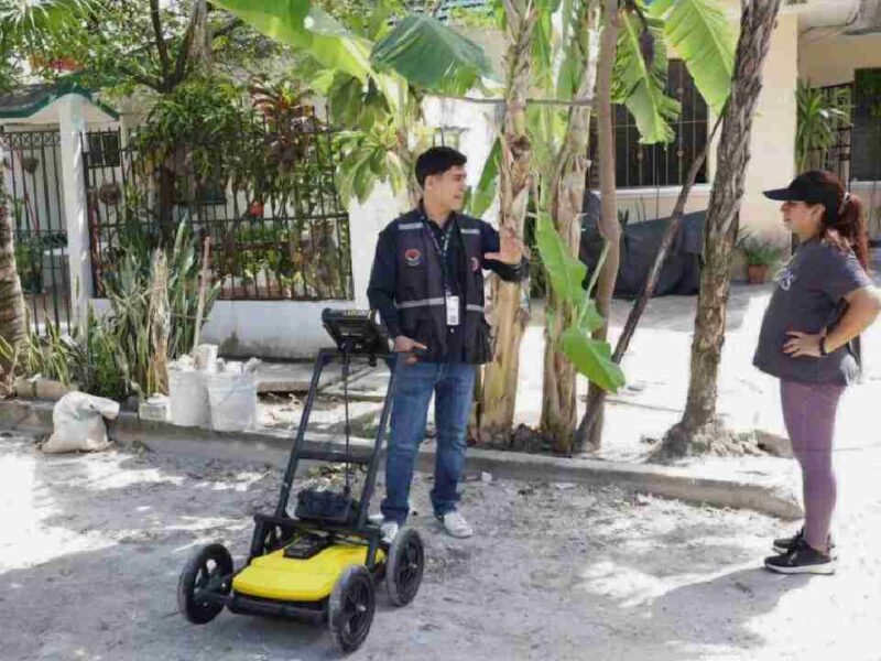Detectan hasta 15 zonas de riesgo por hundimientos en Benito Juárez