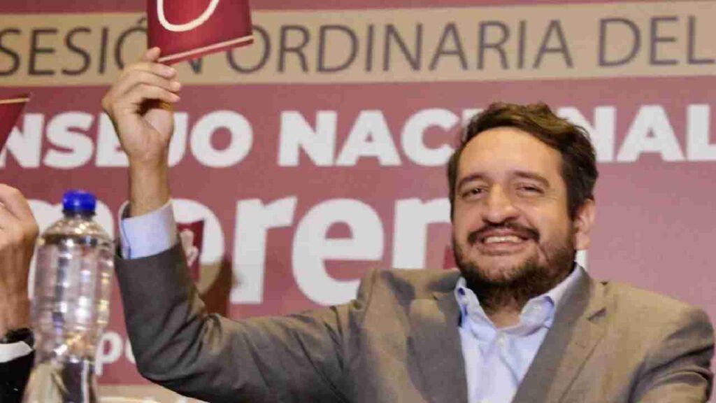 Andy López Beltrán respondió tras quitarle su visa.