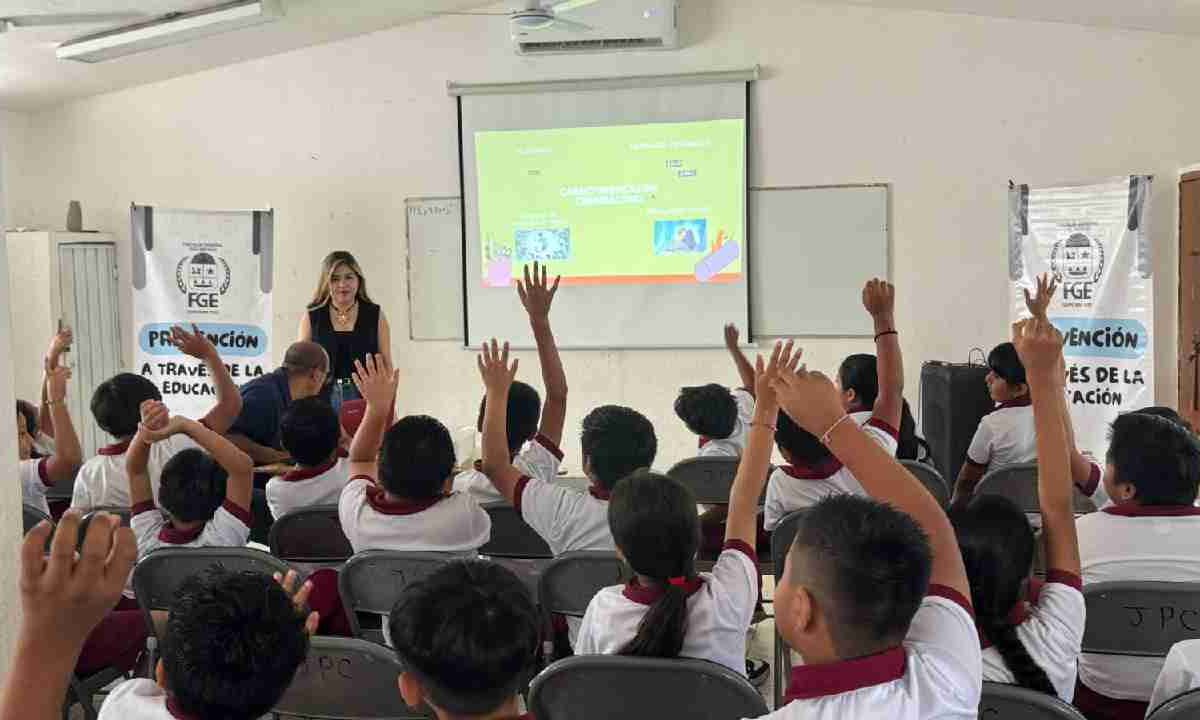 Prevención a través de la Educación llega a las escuelas de Q. Roo.
