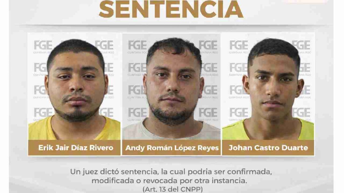 Condenados por extorsión.