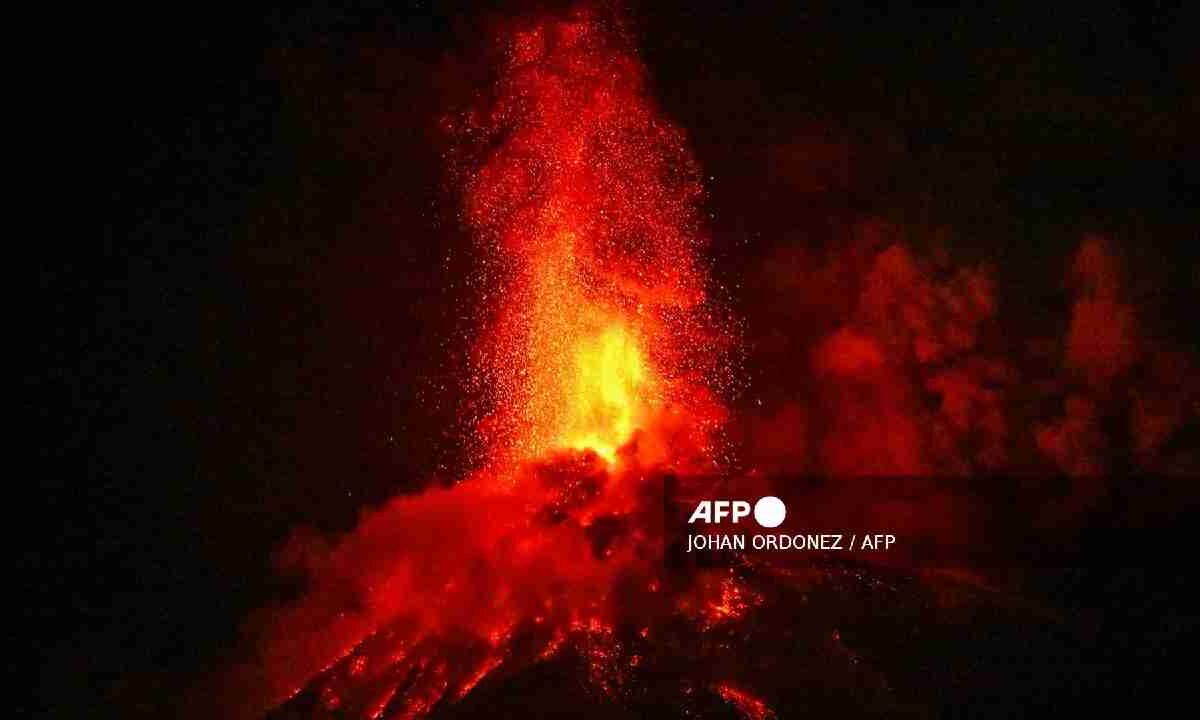 Alerta por el Volcán de Fuego.