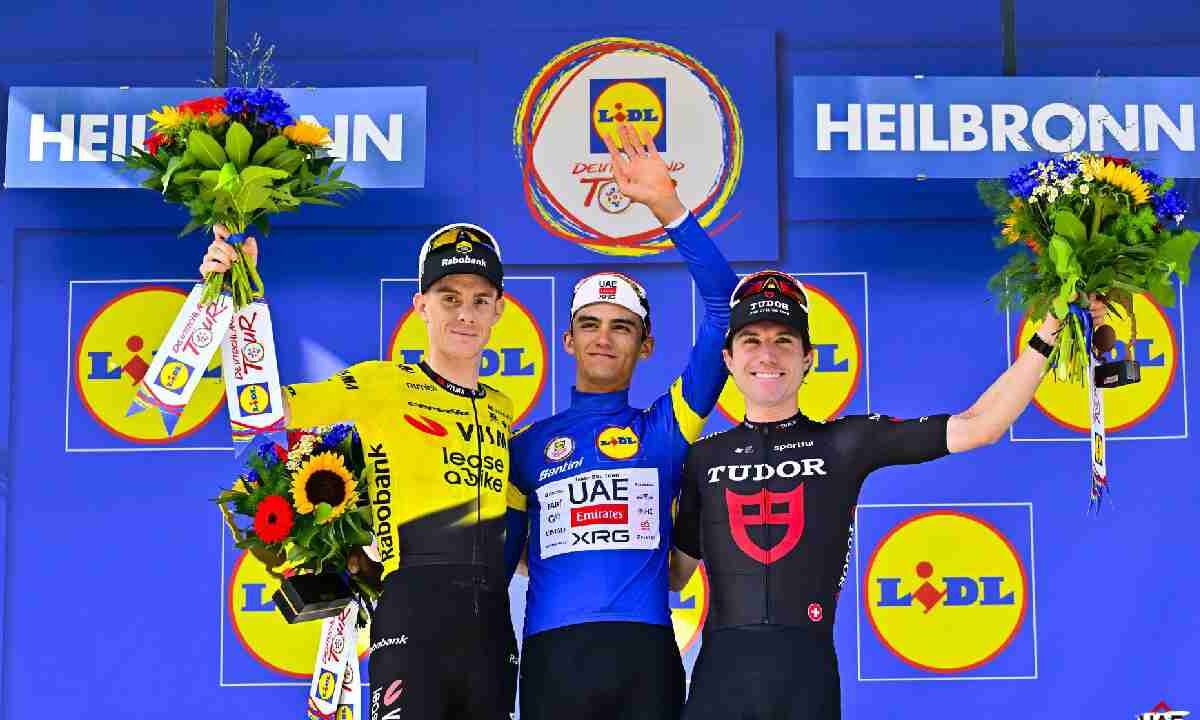 Issac Del Toro gana la Vuelta a Alemania.