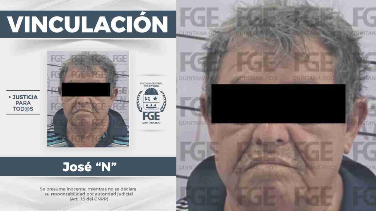 El sujeto fue detenido tras un cateo en un bar de Isla Mujeres.