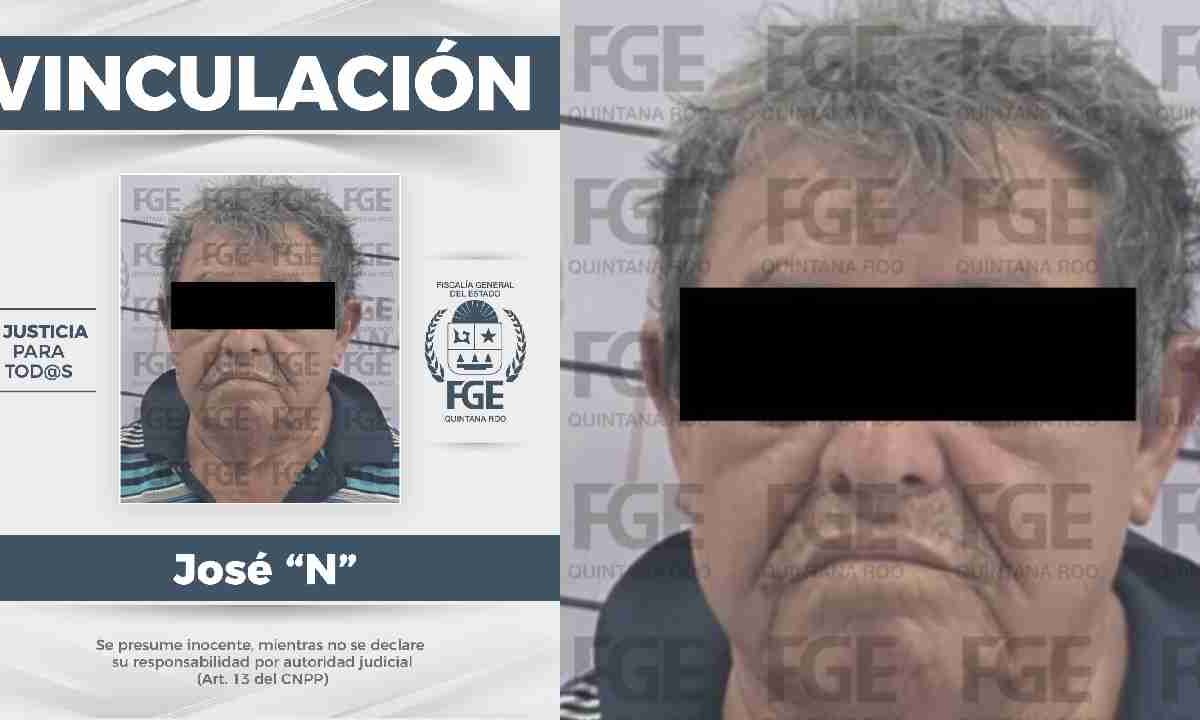 El sujeto fue detenido tras un cateo en un bar de Isla Mujeres.