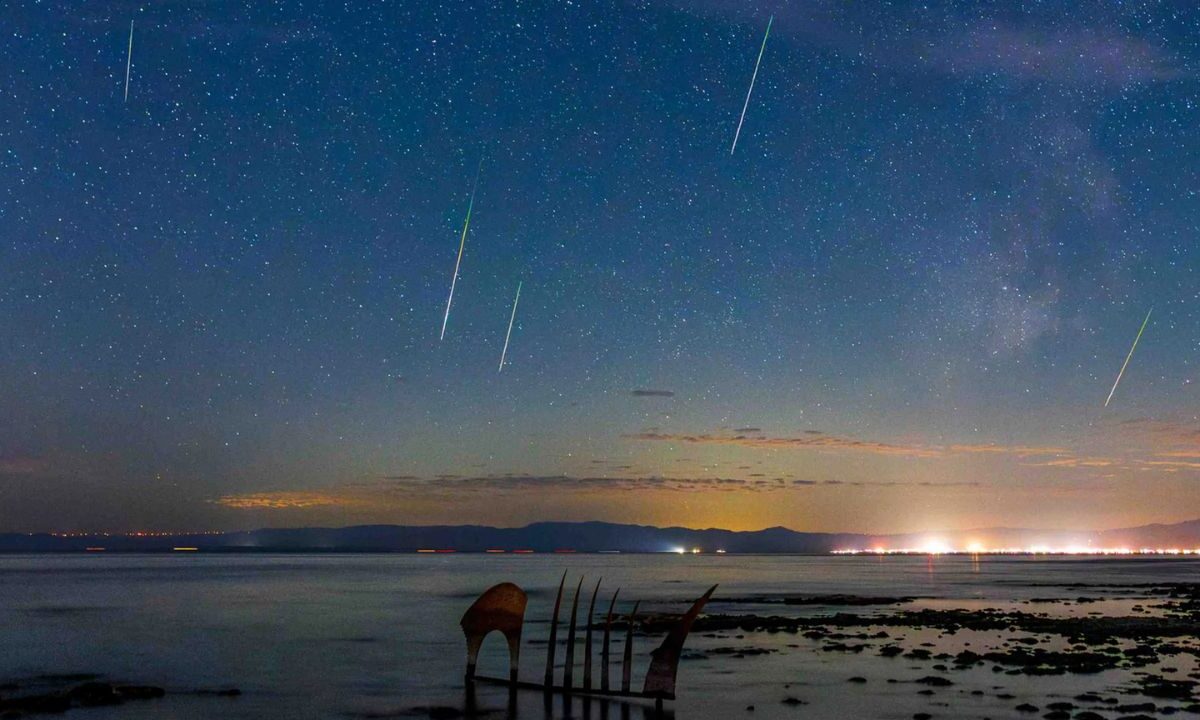 Lluvia de meteoros Perseidas en Quintana Roo