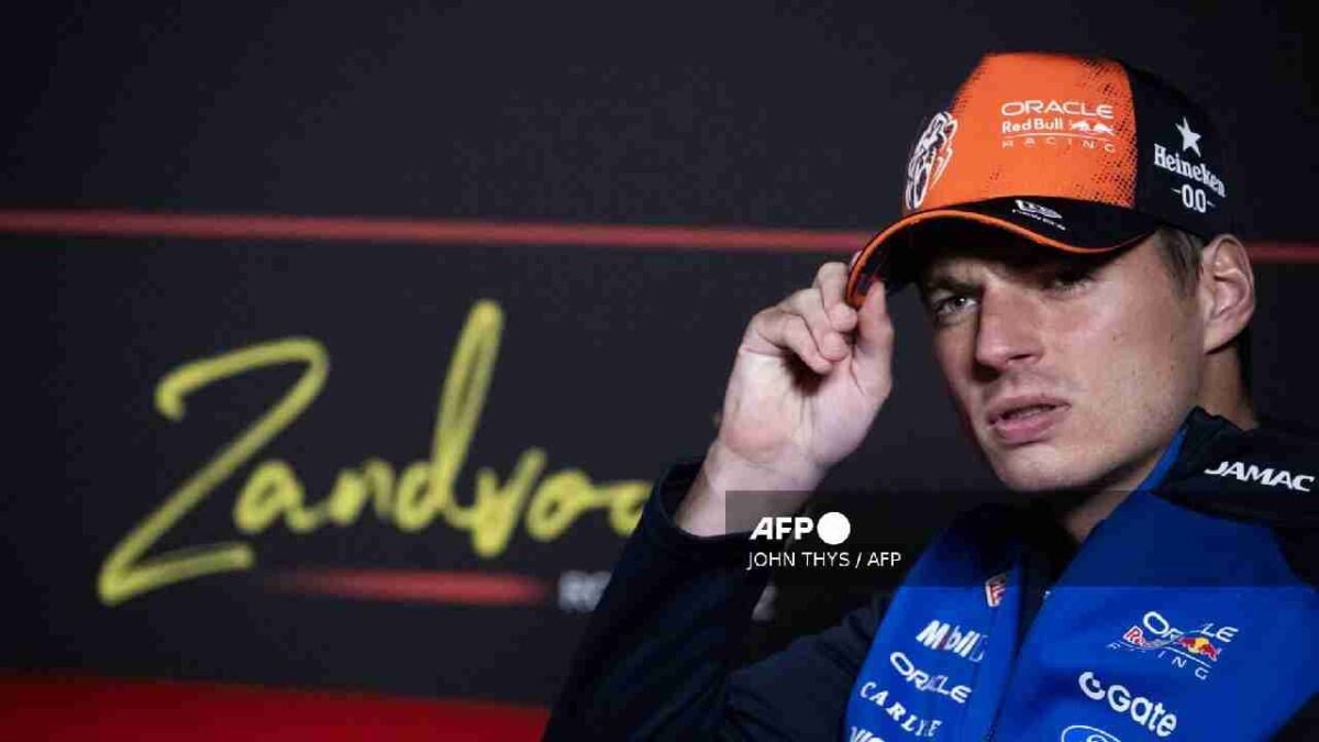 Max Verstappen, firme en su escudería.