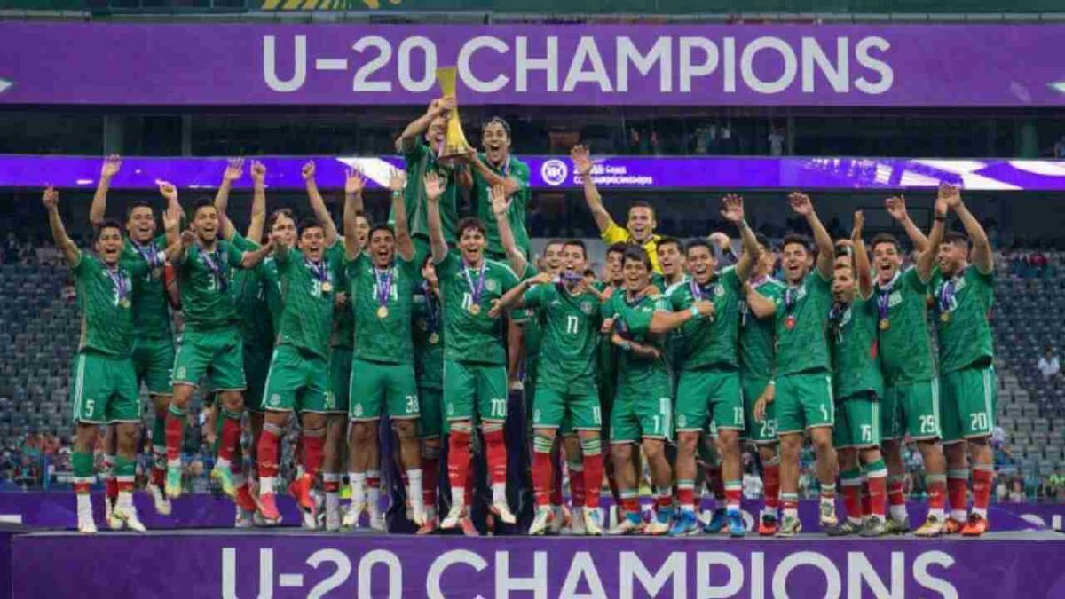México Sub 20 pone en alto el nombre de México.