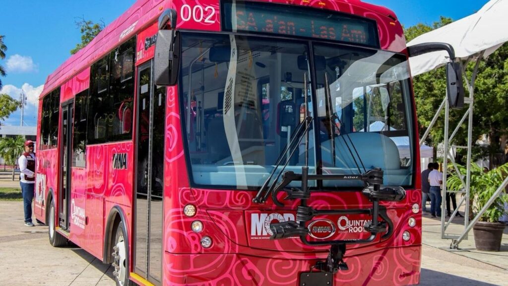 Mobi Chetumal arranca con autobuses eléctricos TARUK