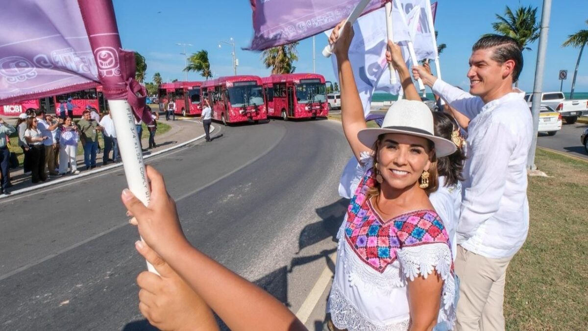 Mobi Chetumal arranca con autobuses eléctricos TARUK