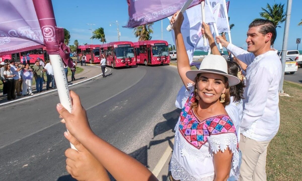 Mobi Chetumal arranca con autobuses eléctricos TARUK