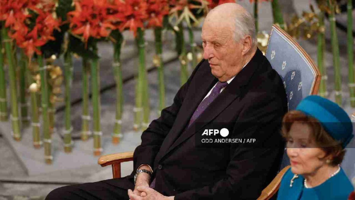 El rey Harald V de Noruega, era querido en su país.