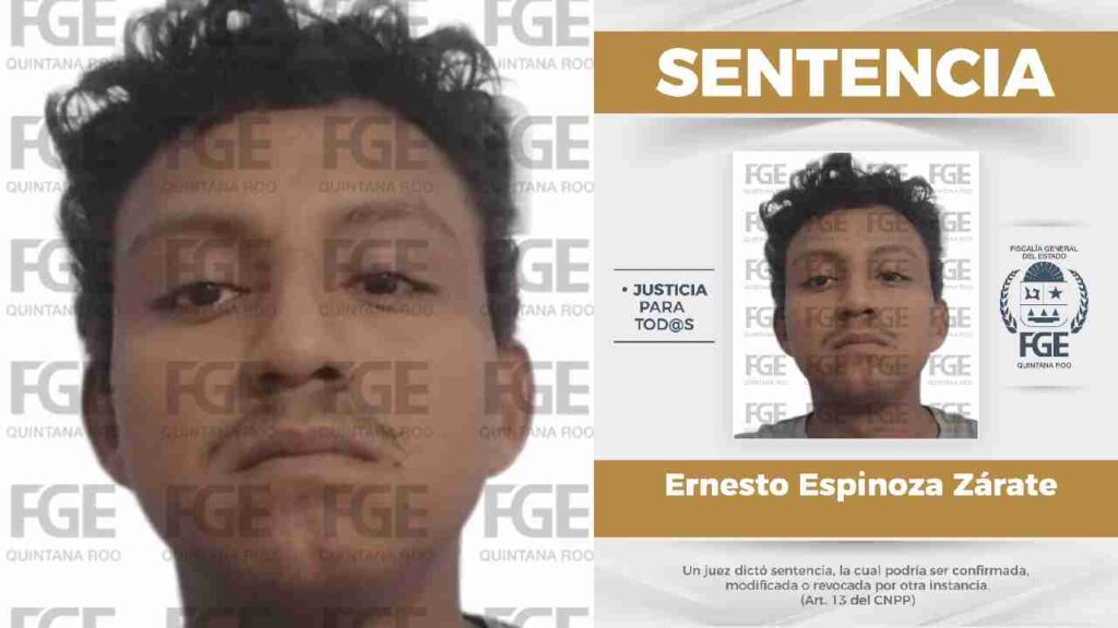 Pasará 16 años en la cárcel de Cancún por disparar a un trabajador de la construcción en un ojo