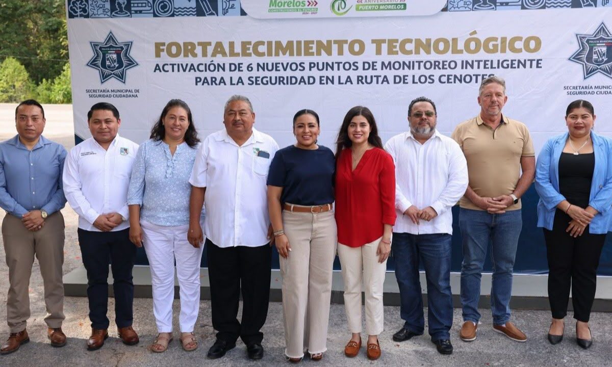 Puerto Morelos amplía su red de videovigilancia en Central Vallarta