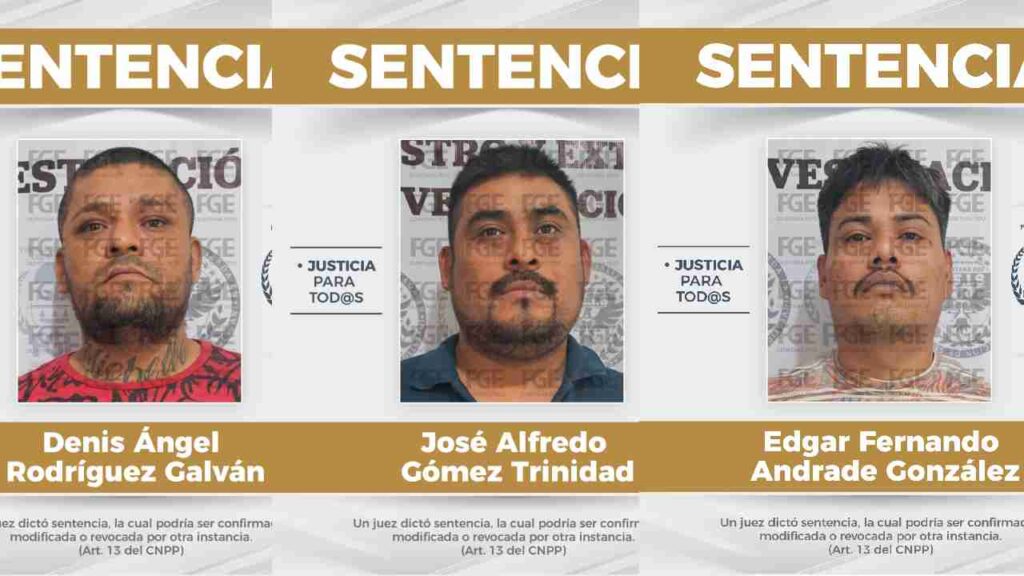 Sentencia condenatoria: 70 años de cárcel para 3 sujetos por el secuestro de un hombre en 2023 en Cancún