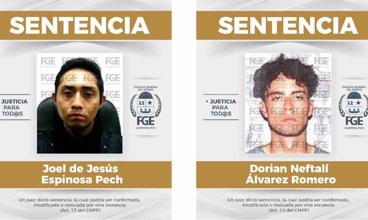 Sentencias en Quintana Roo por dos casos.