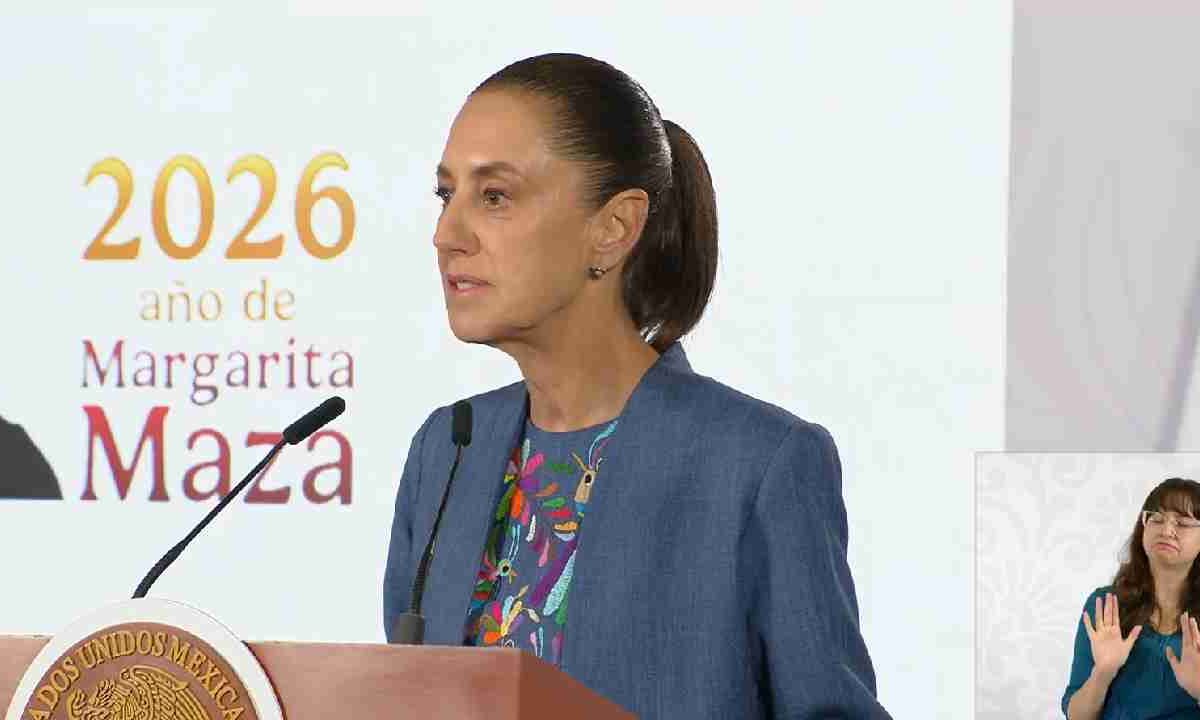 Sheinbaum minimiza quitado de visas de EU.