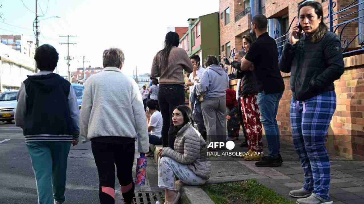 Terremoto en Colombia. Hay evacuaciones.