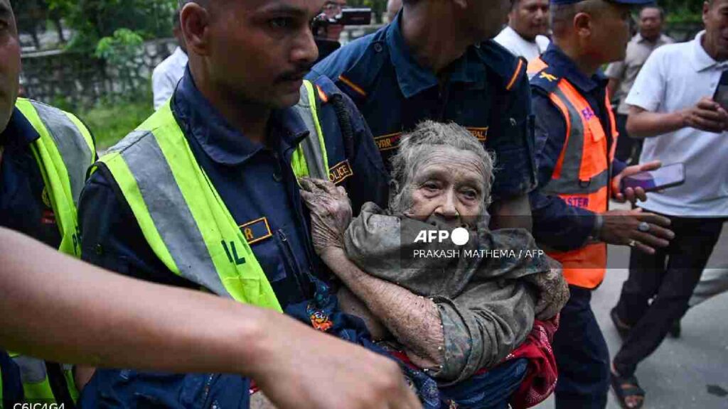 Tragedia en Nepal por lluvias.