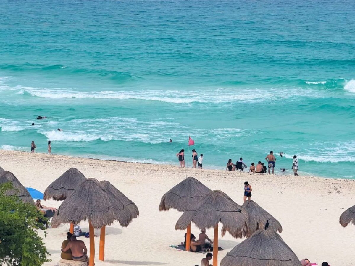 Turismo en Quintana Roo, al 67%; oferta aéra en Cancún cae 10%