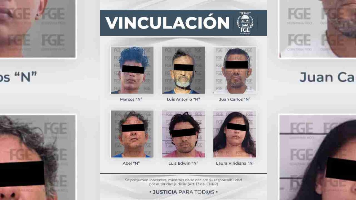 Vinculación a proceso a 6 por narcomenudeo.