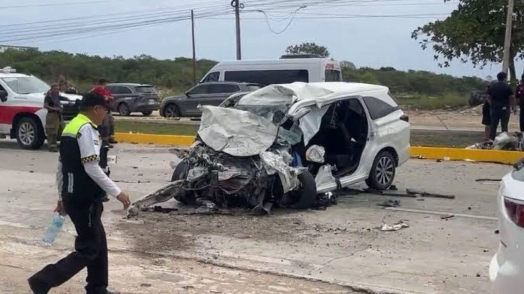 Accidente en el Bulevar Colosio