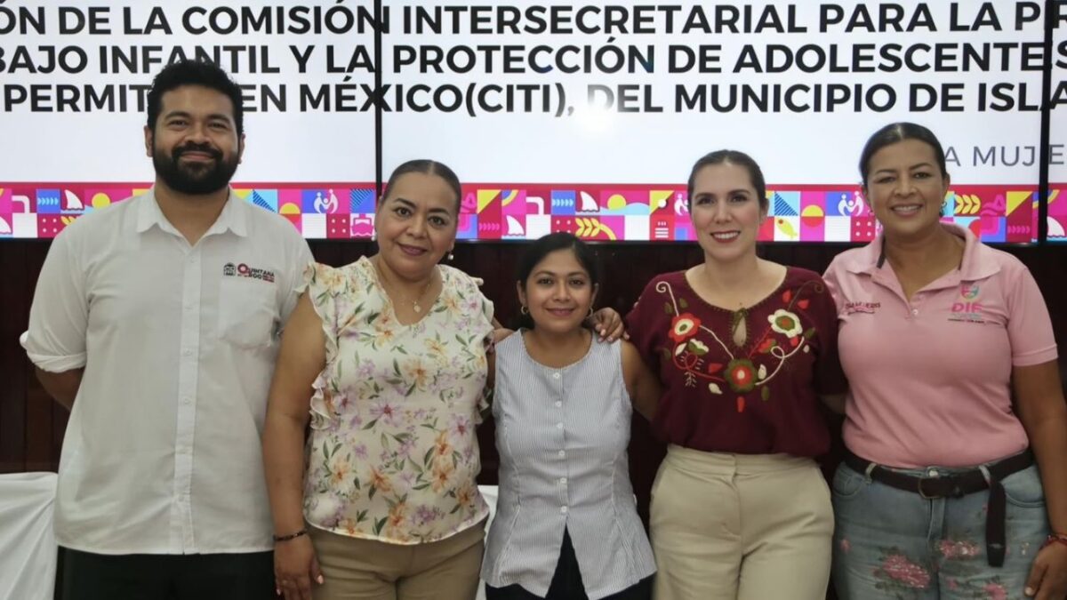 Instalan comisión contra el trabajo infantil en Isla Mujeres