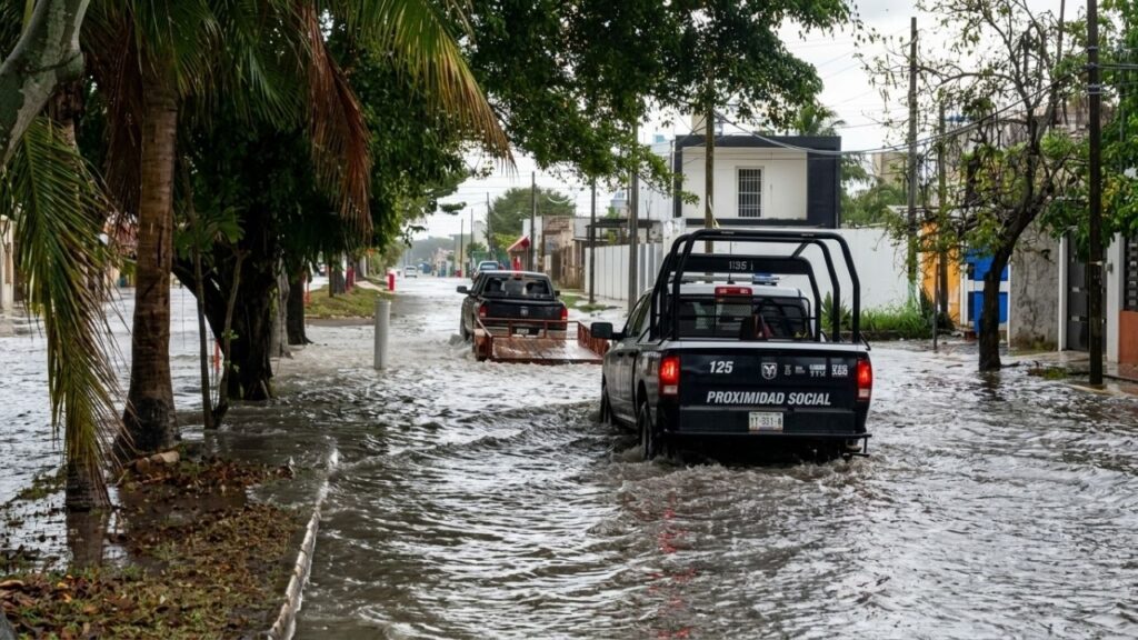 Alertan riesgo de enfermedades por lluvias en Quintana Roo