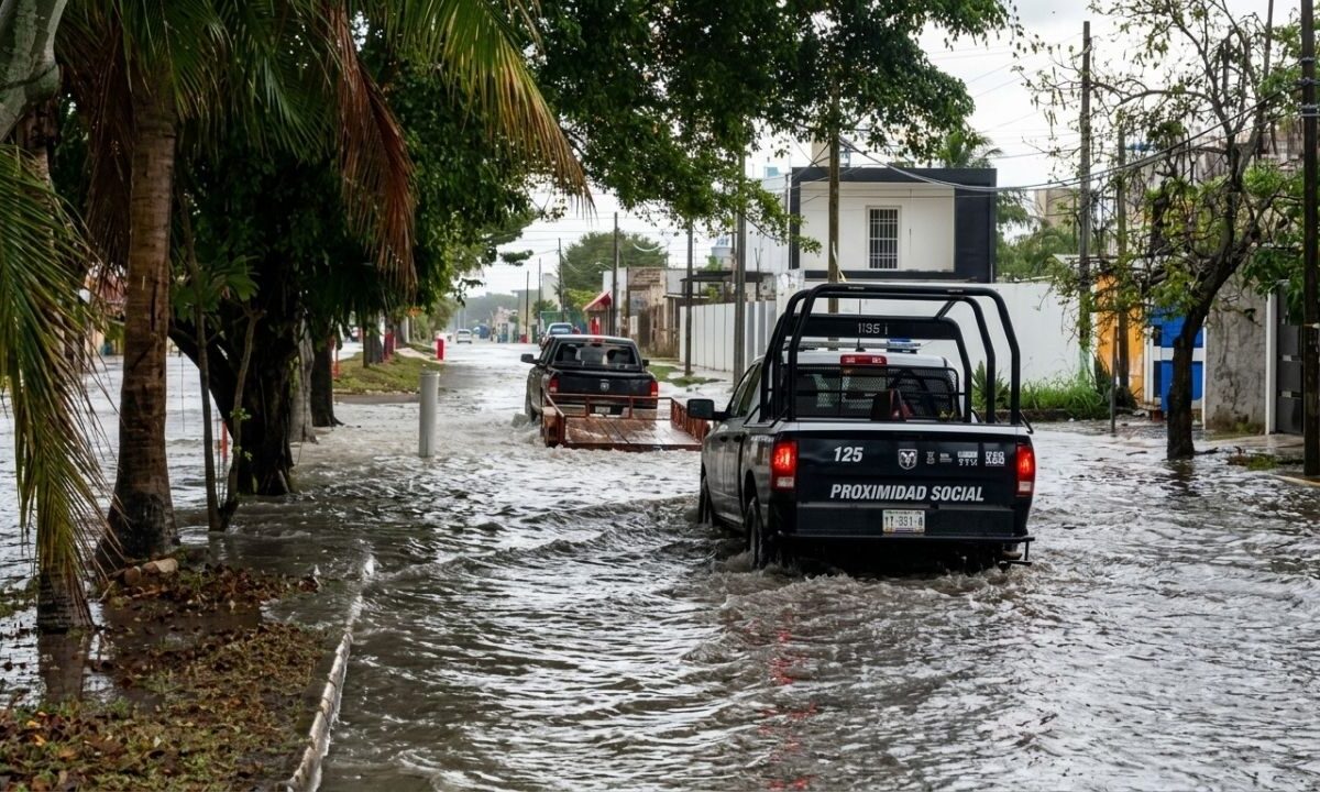 Alertan riesgo de enfermedades por lluvias en Quintana Roo