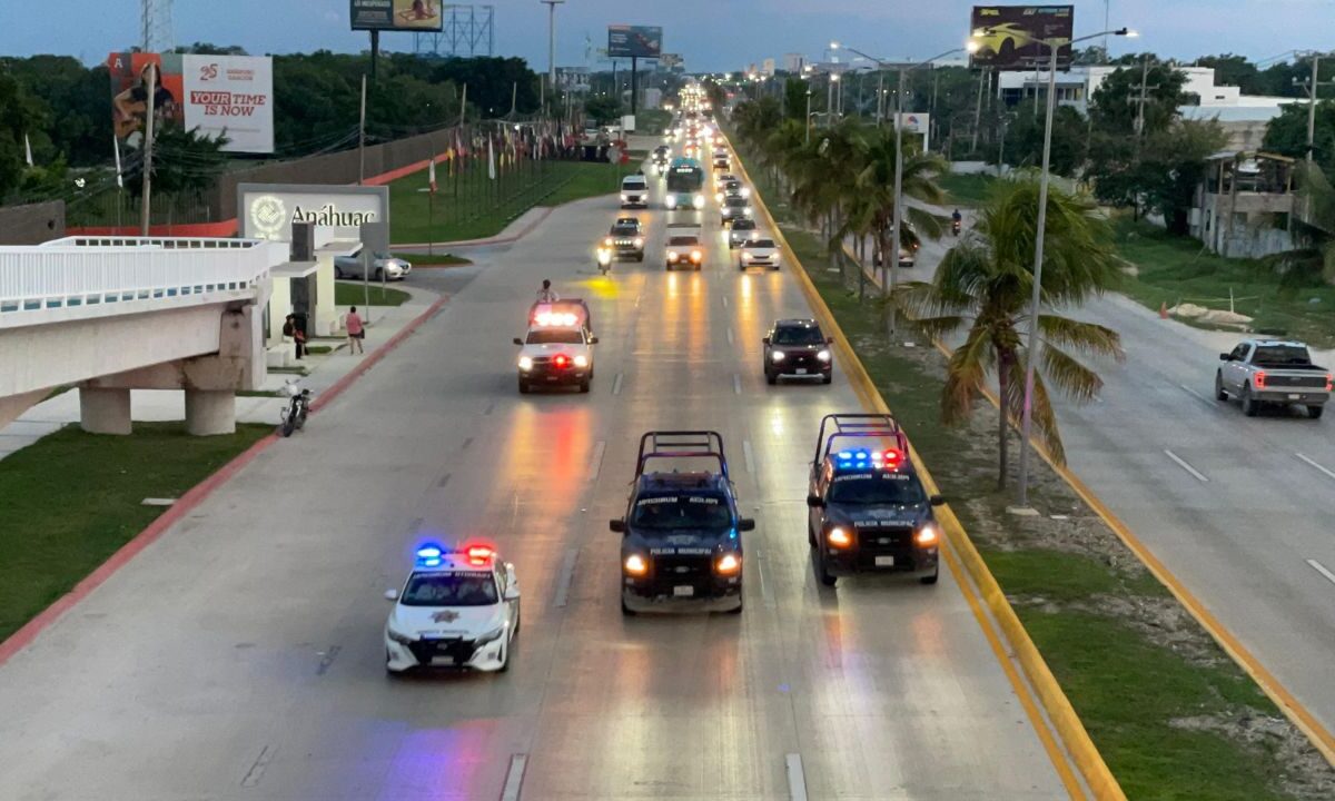 Reducen casi 20% los accidentes en el bulevar Colosio de Cancún