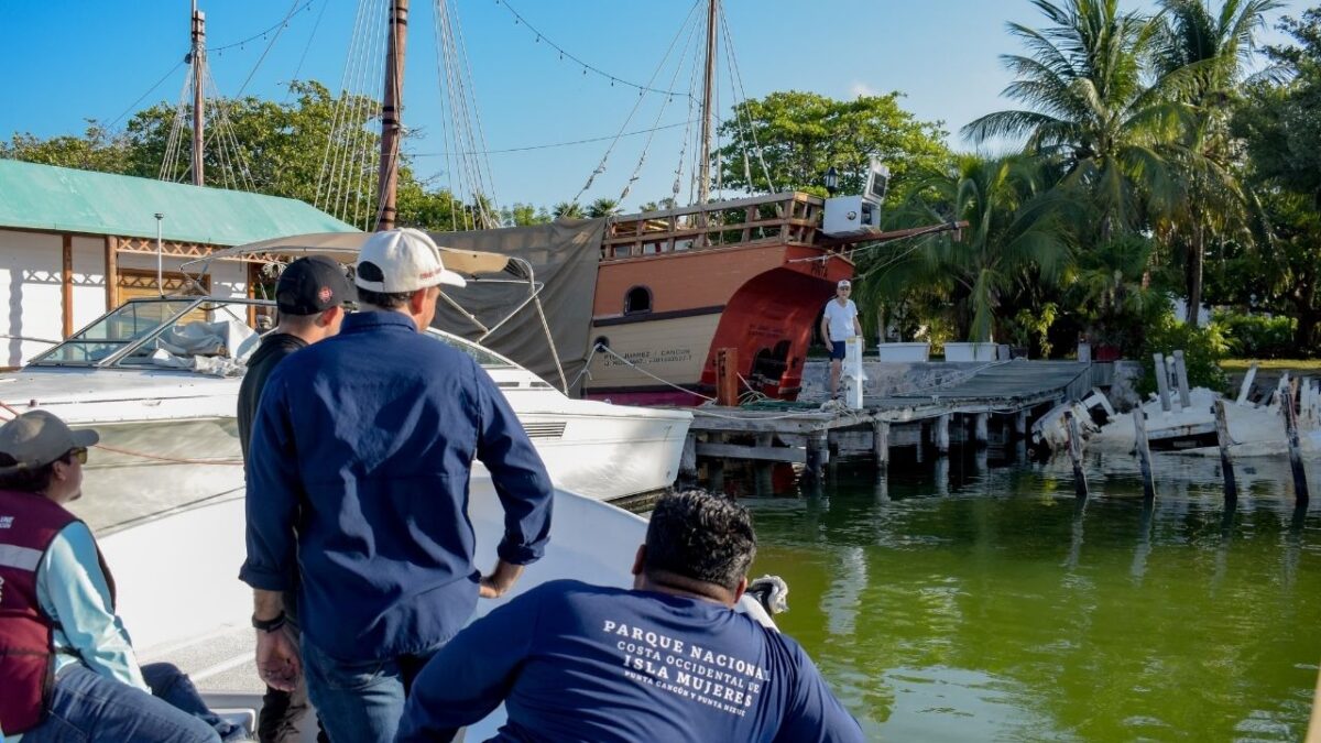 Retiro de embarcaciones en la Laguna Nichupté arranca hoy