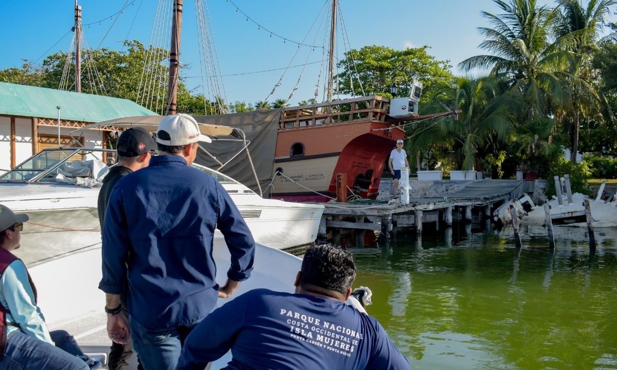 Retiro de embarcaciones en la Laguna Nichupté arranca hoy