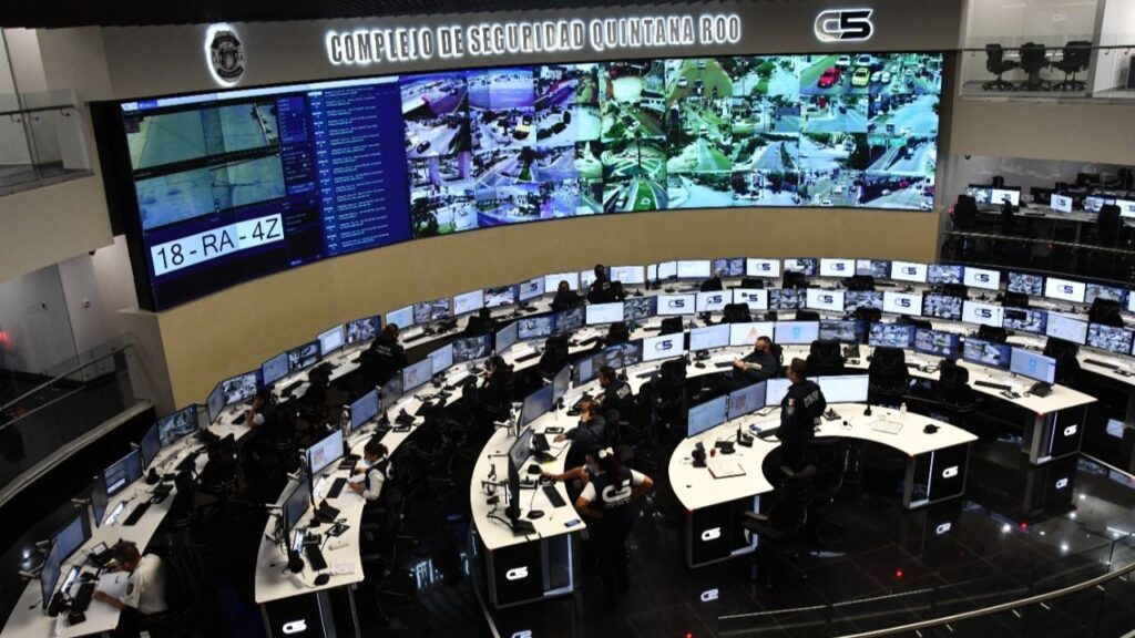 Más de 10500 cámaras vigilan Quintana Roo
