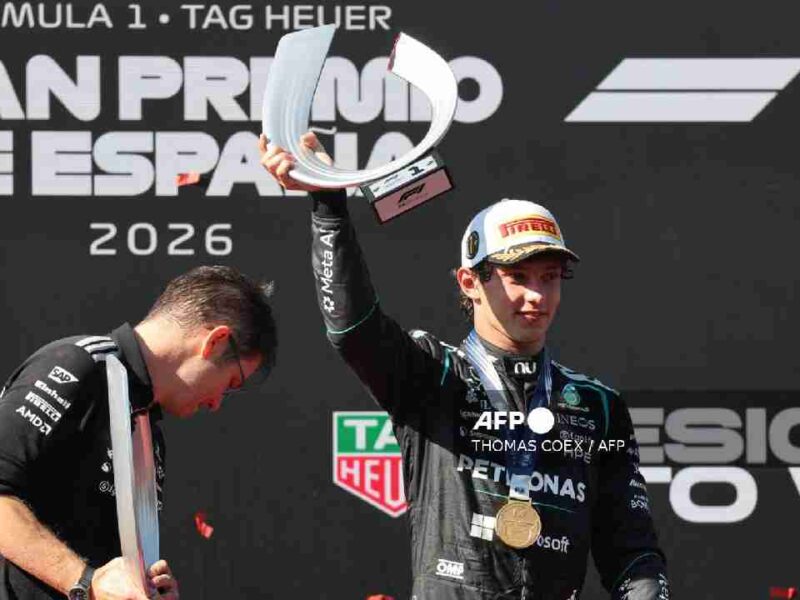 Antonelli dio el golpe en Madrid y amplió su ventaja en la F1