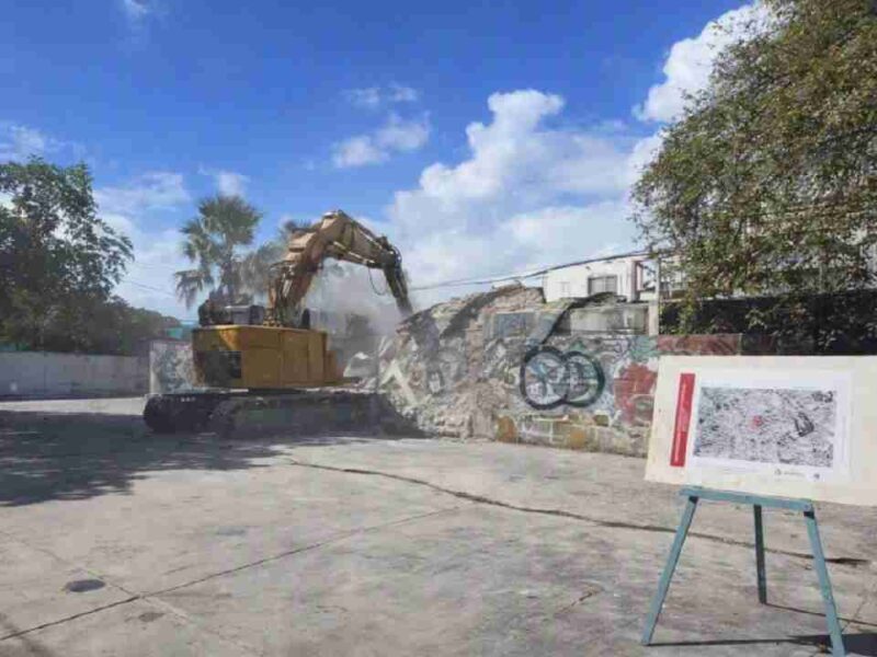 Arranca la demolición del antiguo Hospital General de Cancún para convertirlo en Materno Infantil (video)