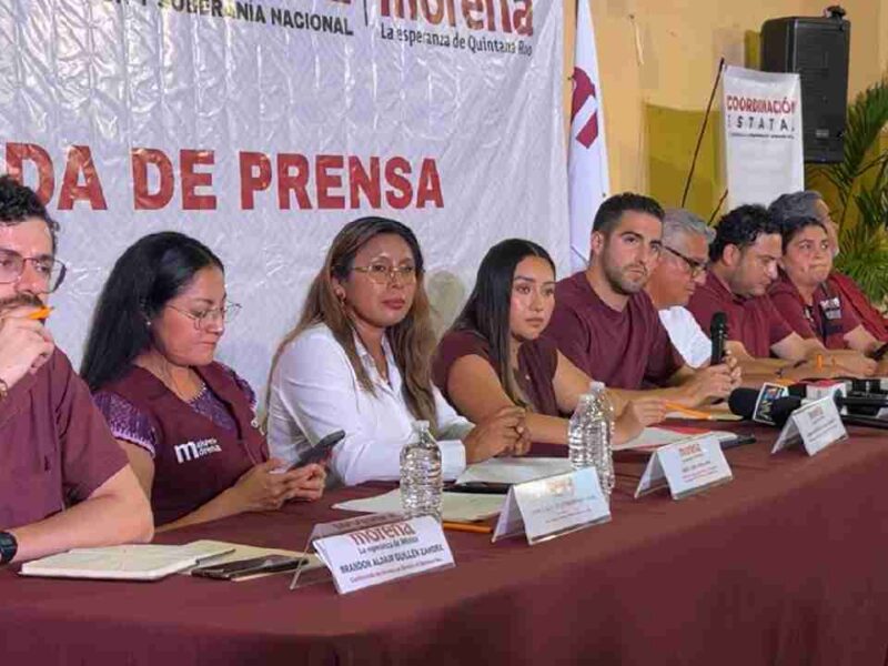 Arropa Morena Quintana Roo a Gino Segura como coordinador estatal de la Defensa de la Transformación
