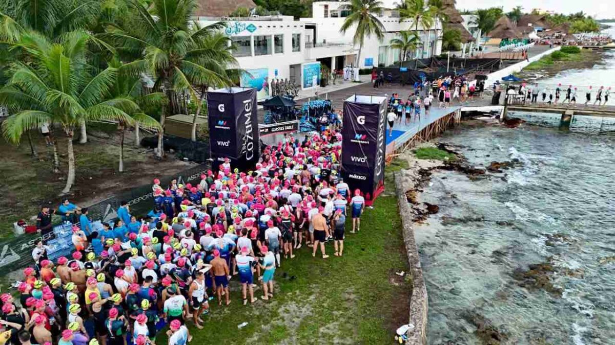 Espectacular inicio del Ironman.