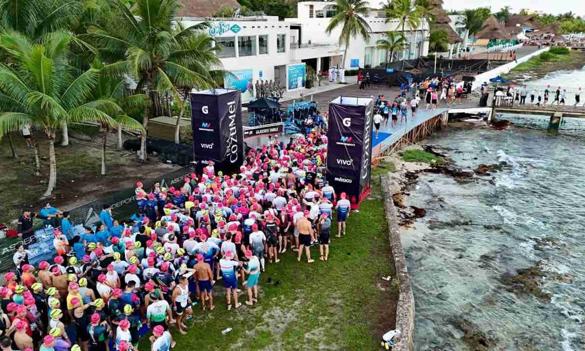 Espectacular inicio del Ironman.
