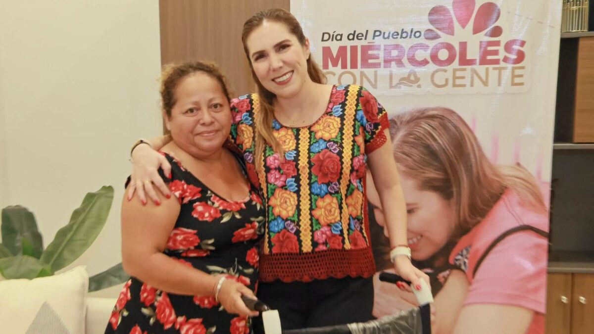 Atenea Gómez lleva atención directa a Ciudad Mujeres
