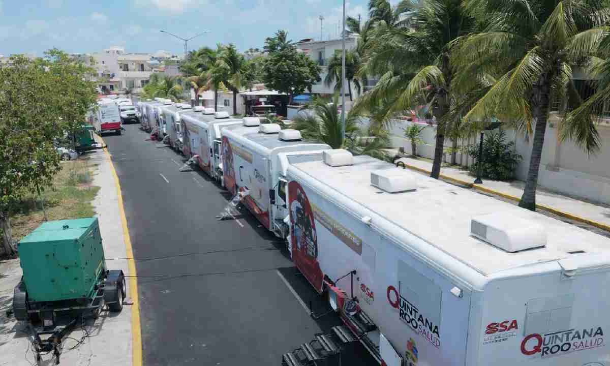 Caravanas de salud llegan a 3 municipios.