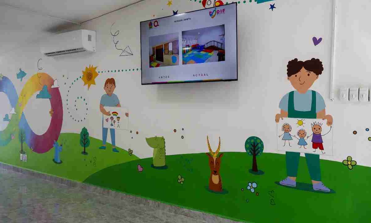 Amplían espacios del Centro de Autismo de Chetumal.